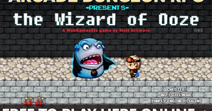 FREE TO PLAY ONLINE WEBGAME THE WIZARD OF OOZE